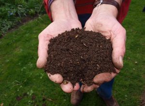 Composting soil